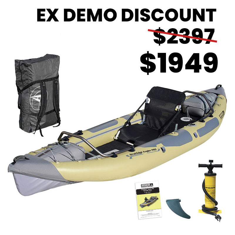 Straitedge Angler Pro Inflatable Fishing Kayak