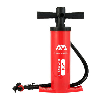 Wide shot of the Aero II 16" hand pump from Aqua Marina