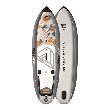 Aqua Marina Drift Inflatable Fishing Paddleboard SUP Top View