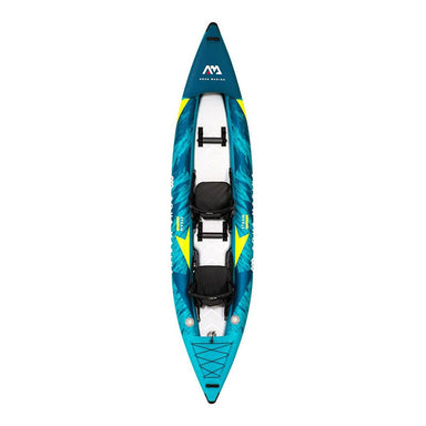 Top view of the Steam 412 Inflatable Kayak from Aqua Marina