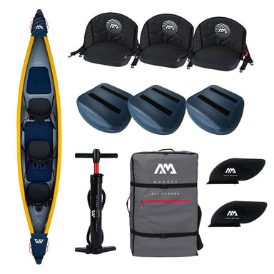 Image of the 3 Person Inflatable Kayak package for the Aqua Marina Tomahawk AirC