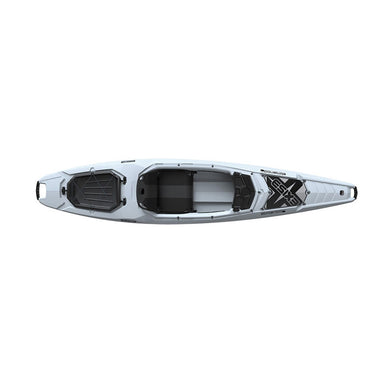 Top view of the Ex123 fishing kayak from Bonafide
