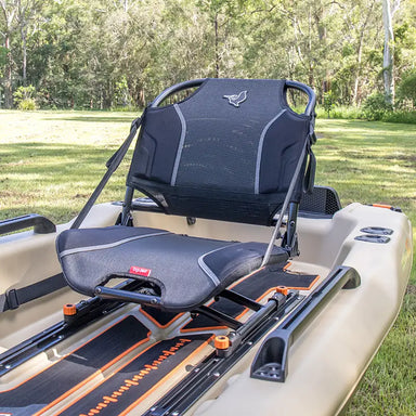 The 360 degree swivel seat that comes with the Catch 100 PWR