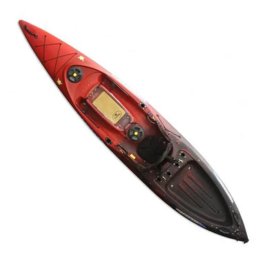 Overhead image of the cockpit of the Pro Fish 400 Fishing Kayak by Viking
