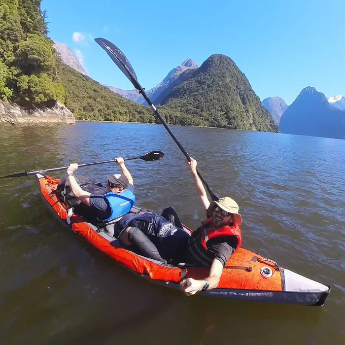 Kayak Camping: Planes, Inflatables & New Zealand's Mitre Peak with Mountaineer, Cameron Caddaye
