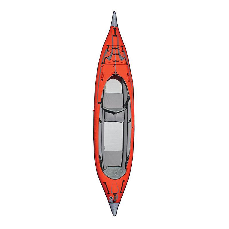 Overhead photo of the Convertible Elite Inflatable Kayak