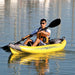 photo of man paddling the StraightEdge Kayak on open water