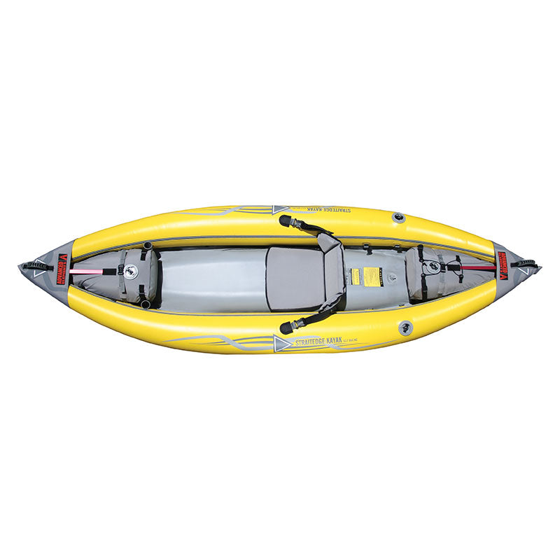 Top view of the StraightEdge Inflatable Kayak