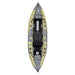 Top view of the StraightEdge Angler Pro Inflatable Fishing Kayak 