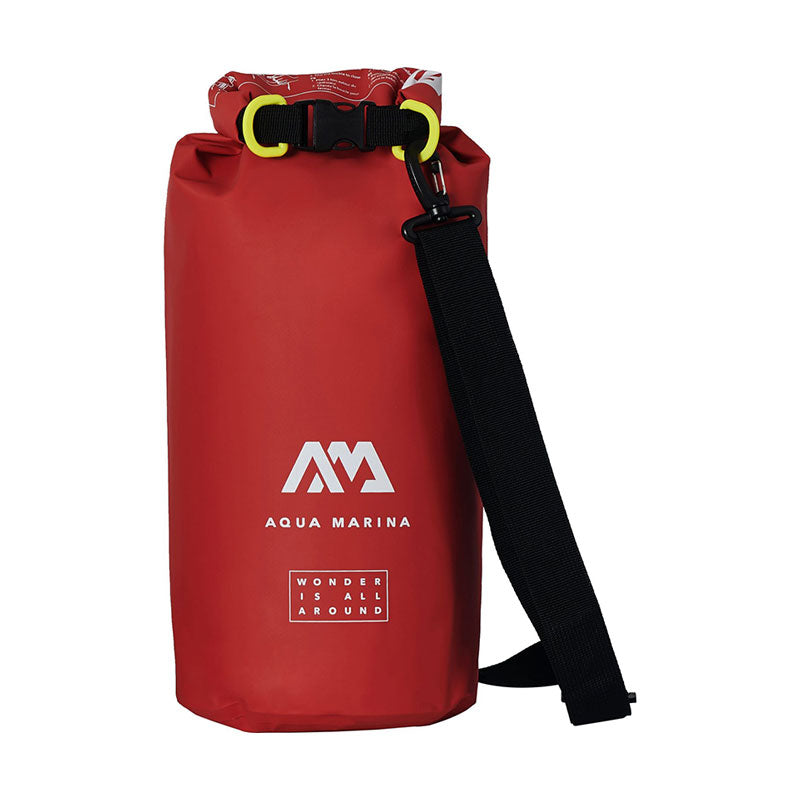10 Liter Red Dry Bag for kayaking from Aqua Marina