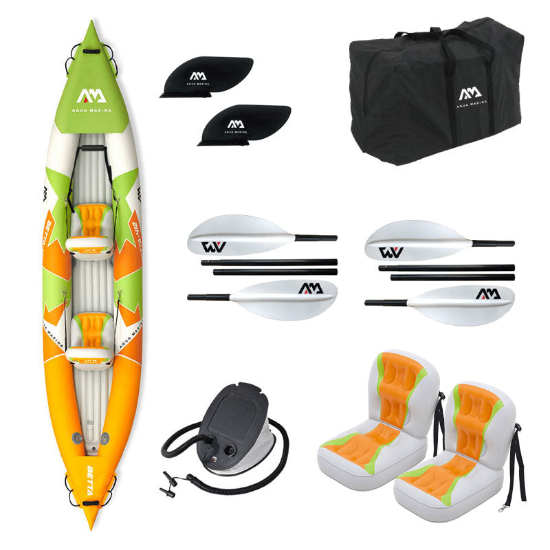 Aqua Marina Betta 2 Person Tandem Inflatable Kayak