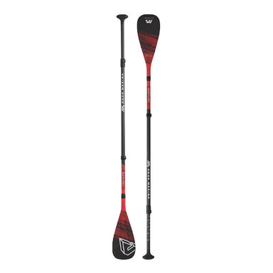Image showing both front and back of the Carbon Pro SUP Paddle from Aqua Marina