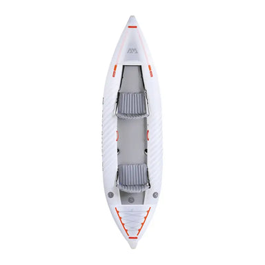 a top view of the Aqua Marina Halve Ultralight Drop stitch Kayak