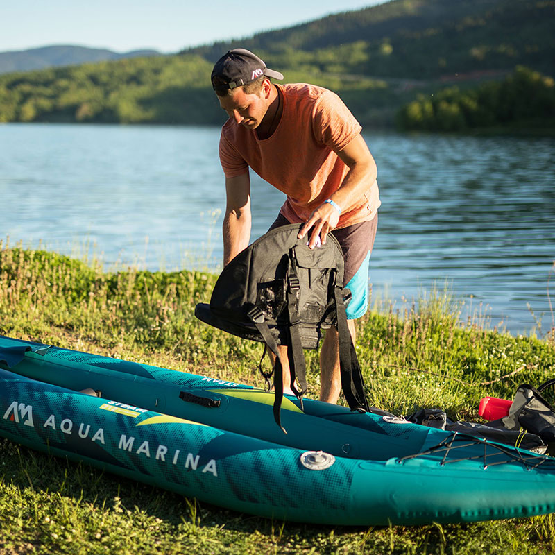 Aqua Marina Steam 412 2 Person Inflatable Drop-Stitch Kayak