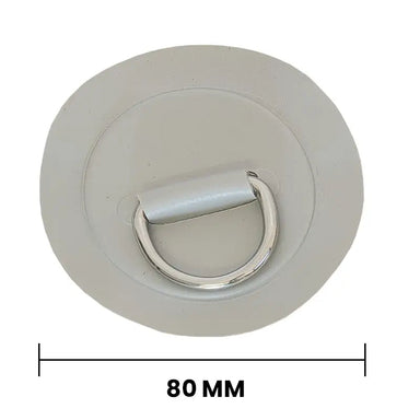 dimensions of the 80mm d-rings in the inflatable boat/kayak d-ring kit