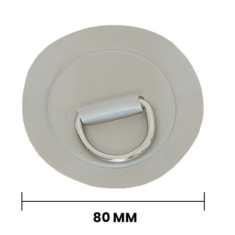 dimensions of the 80mm d-rings in the inflatable boat/kayak d-ring kit