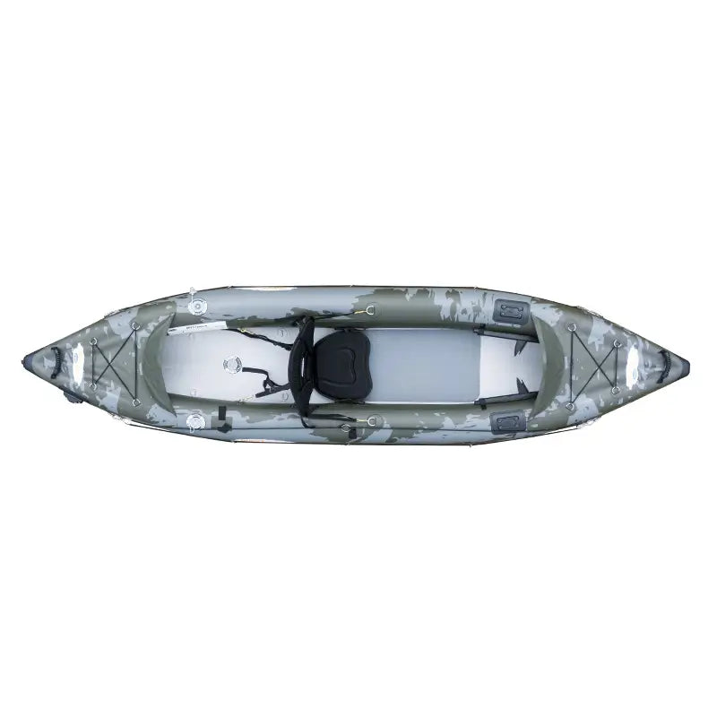 A view from the top of the Jaspara Quest Angler Inflatable Fishing Kayak