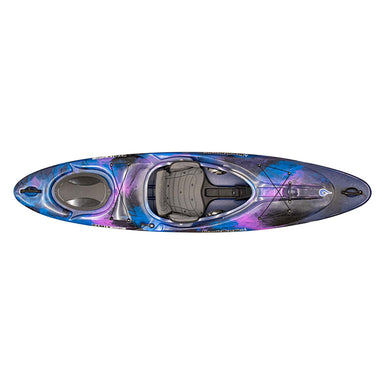 a top view of the Remix XP10 crossover kayak from LiquidLogic