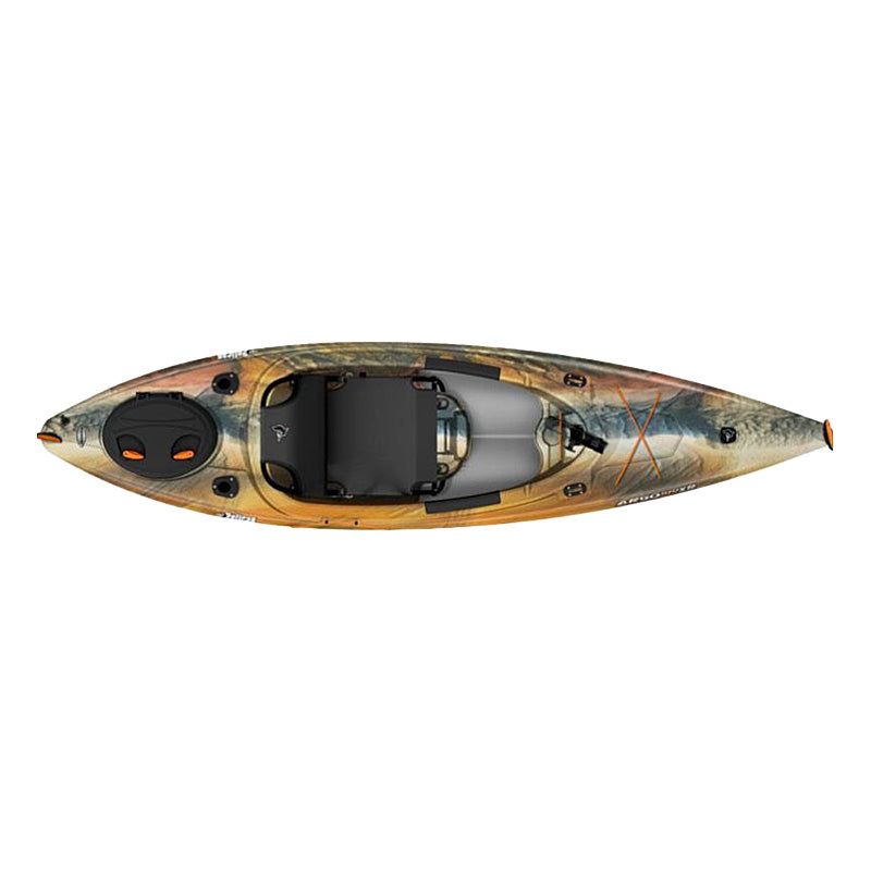 Top view of the Argo 100 XR Angler Kayak 