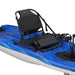 an isometric image of the deck chair seat that comes with the getaway kayak