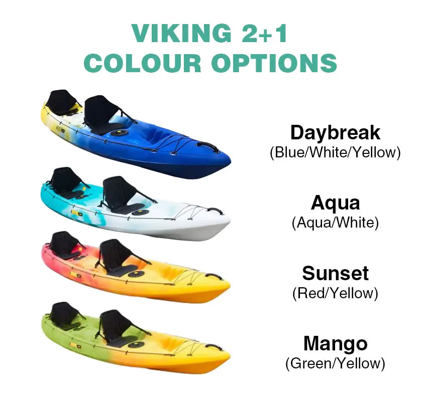 Viking 2+1 - 3 Person Kayak