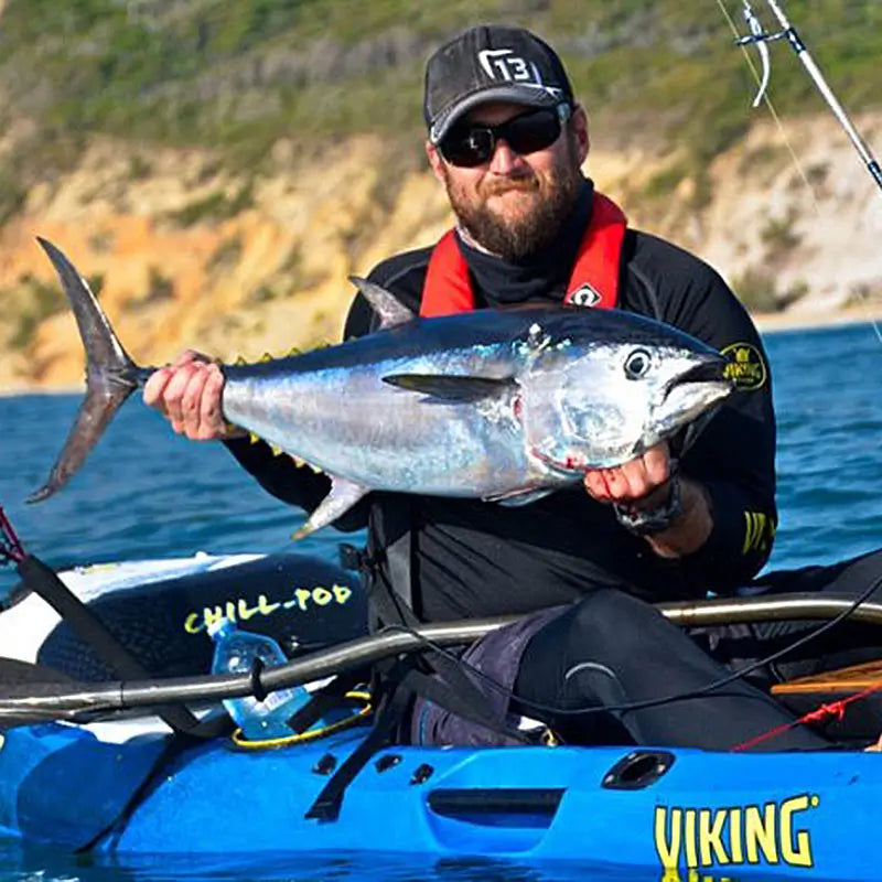 Lifestyle image of fisherman using Viking Profish Reload